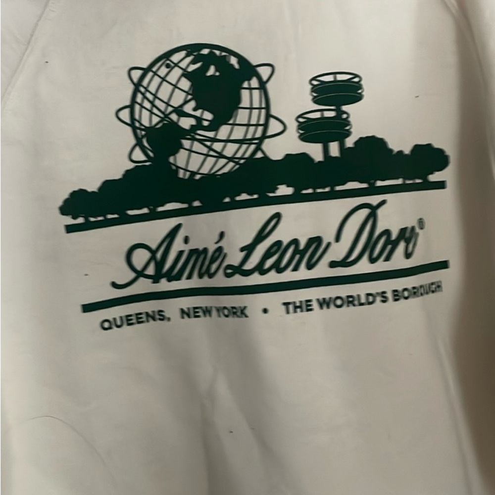 Aime Leon Dore Unisphere Cream Hoodie - Picture 4 of 9